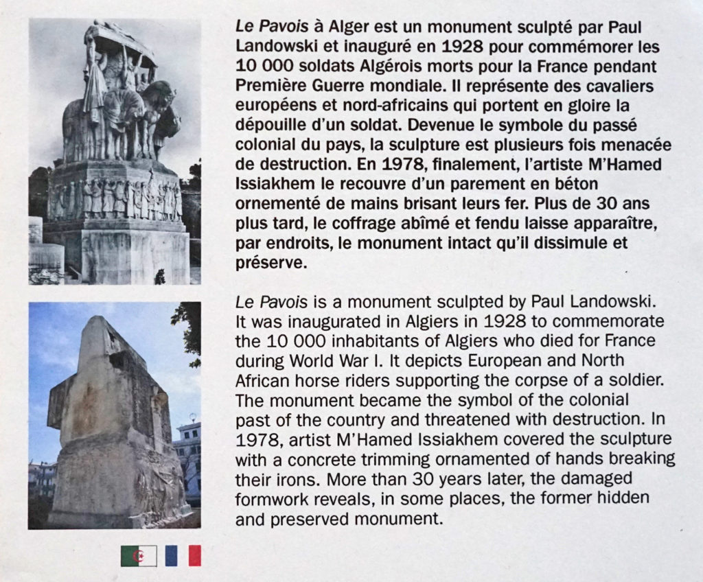 Historique du Pavois d'Alger